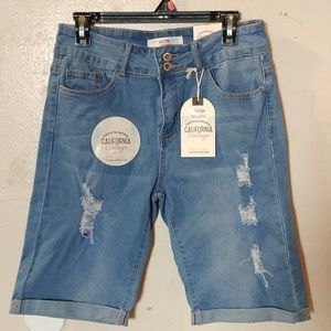 California Vintage Designed in Los Angeles Premium Original Denim Blue Shorts 🩳